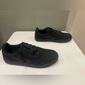 NEW Billy Men's Size 14 CS Sneaker Low Black Comfort Side Zip Sneakers Shoes